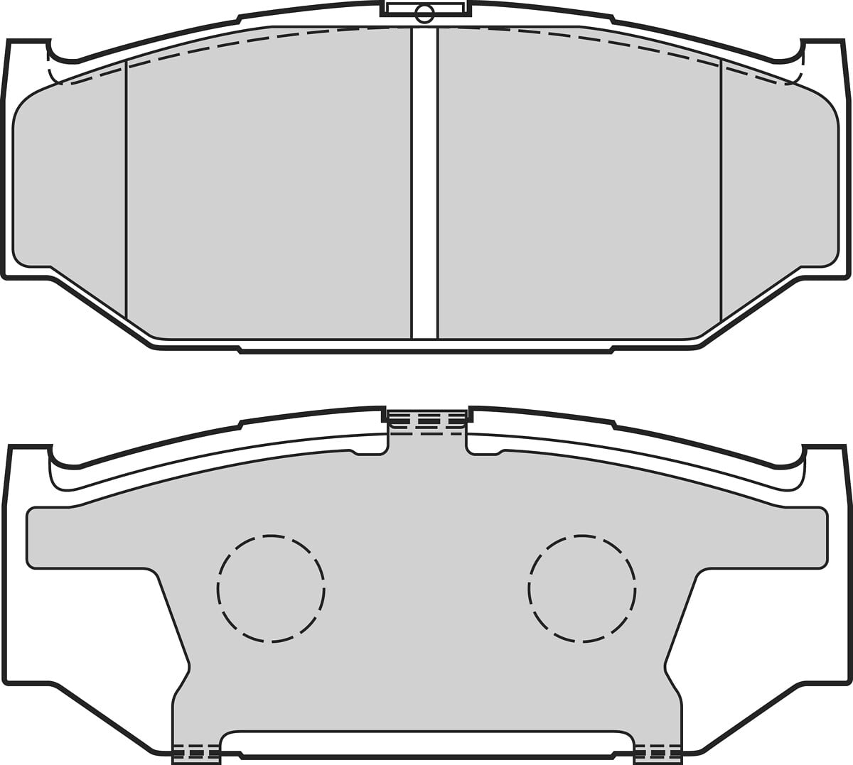 Jeu de 4 plaquettes de frein VALEO ref. 302732